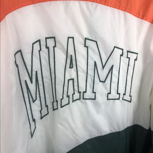 Miami Hurricanes The U Apex One Vintage Jacket - Picture 11 of 12